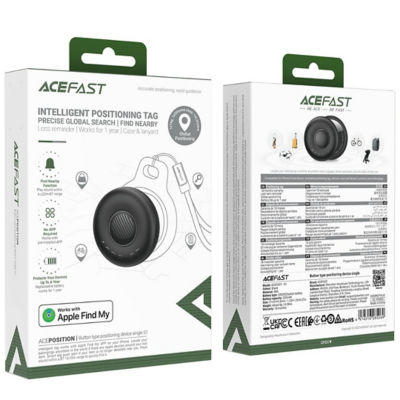Acefast S1 按钮定位器 – 兼容 Apple Find My 网络 6
