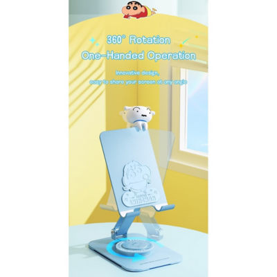 Rock Space Crayon Shinchan Metal Rotatable Desktop Mobile Phone Holder 5