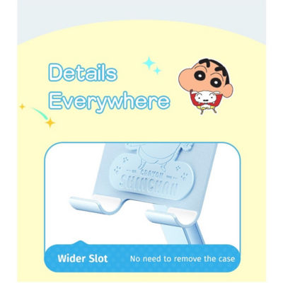 Rock Space Crayon Shinchan Metal Rotatable Desktop Mobile Phone Holder 9