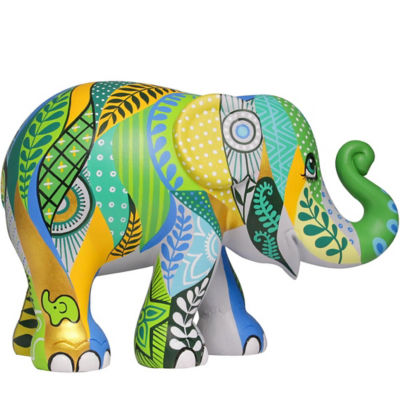 Kashkha Elephant Happy Sarawak - 15cm 3