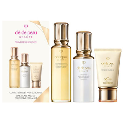 CLE DE PEAU Daily Care UV Protective Cream Set