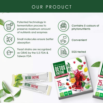 KINOHIMITSU [Bundle of 4] Kinohimitsu Detox Enzyme 30's 6