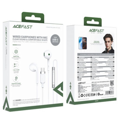 Acefast L7 USB-C Semi-In-Ear Wired Earphones With Mic 5
