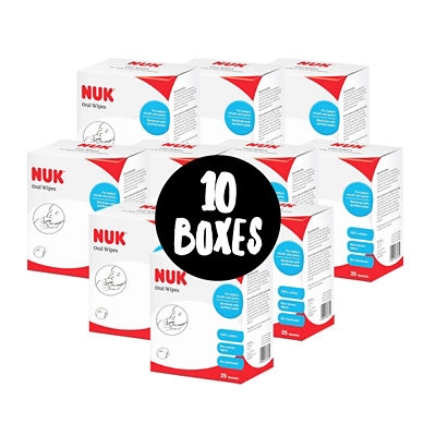 NUK [Bundle of 10] NUK Oral Wipes 3