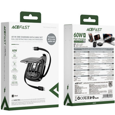 Acefast J3 Multi‑Function Travel Set with Retractable Charging Data Cable 6