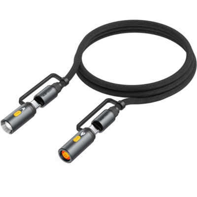 Acefast [BUY 1 FREE 1] Acefast J4 60W USB-C Charging & Data Cable – LED Flashlight & Lighter Adapter 3