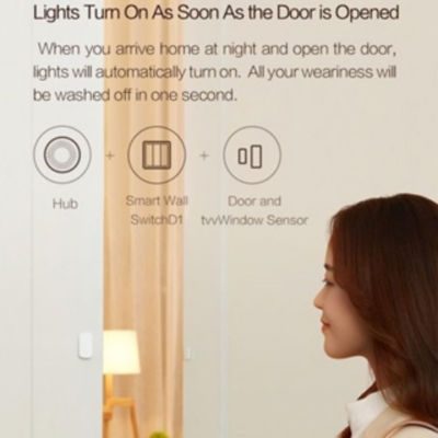 Aqara [Bundle of 5] AQARA D1 Smart Wall Switch NO Neutral - Double Rocker 2