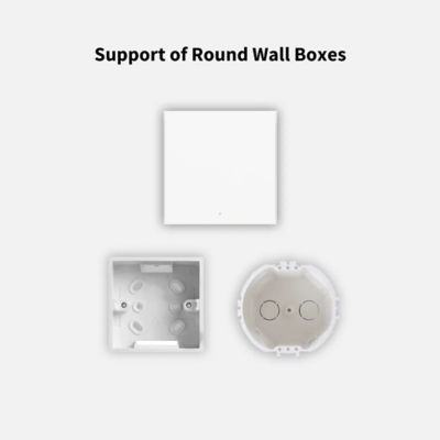 Aqara [Bundle of 5] AQARA D1 Smart Wall Switch NO Neutral - Triple Rocker 4