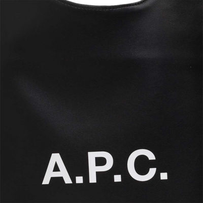 A.P.C. Ninon Small Tote Bag Black PUAATM61861 5
