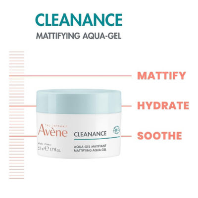 AVENE Cleanance Mattifying Aqua-Gel 50ml 2