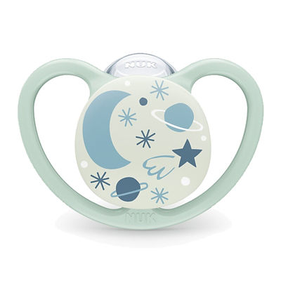 NUK Space Night Silicone Soother Pacifier 1pc/box (6-18M) 3