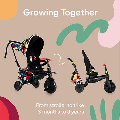 smarTrike x Kelly Anna STR7 6-in-1 Stroller Trike 11