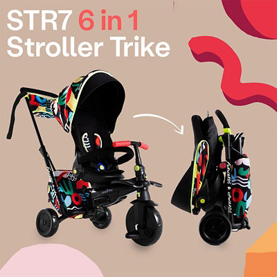 smarTrike x Kelly Anna STR7 6-in-1 Stroller Trike 8
