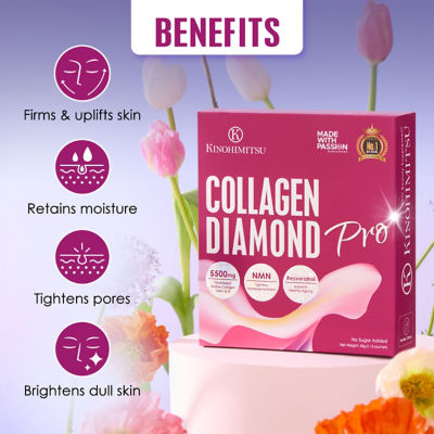 Kinohimitsu Collagen Diamond Pro 5500mg with NMN Supplement 25g 7's 3