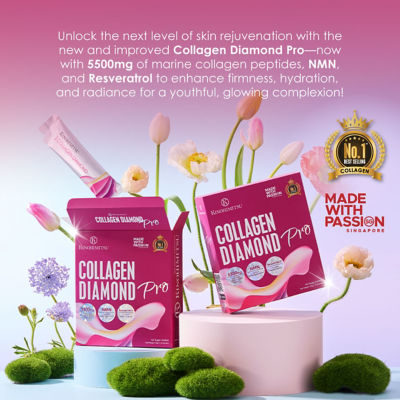 Kinohimitsu Collagen Diamond Pro 5500mg with NMN Supplement 25g 7's 4
