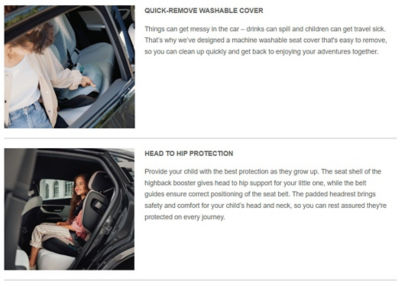 Britax KidFix Pro Highback Booster Car Seat 12
