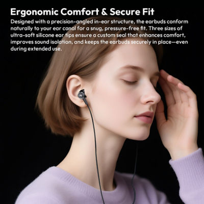 Nakamichi NMHDR180 Type-C In-ear Earphones with Microphone 9