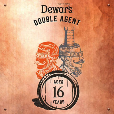 DEWARS DEWAR'S DOUBLE AGENT 16 YEARS 40% 1000ML 5