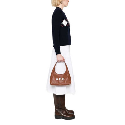 A.P.C. Baby Ninon Shoulder Bag Noisette F67027 5