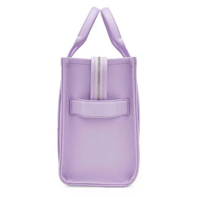 MARC JACOBS The Leather Medium Tote Bag Wisteria H004L01PF21 3