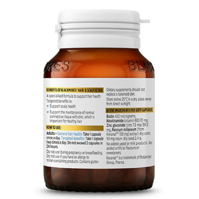 BLACKMORES Hair & Scalp Ultra (30 capsules) 2