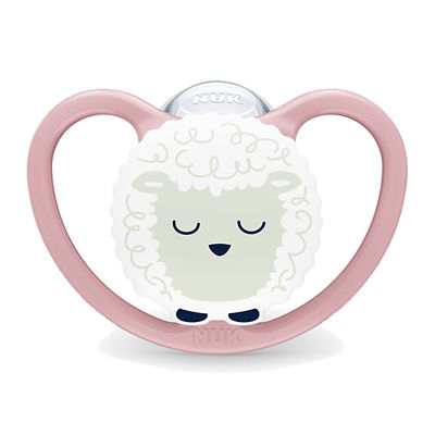 NUK Space Night Silicone Soother Pacifier 1pc/box (18-36M) 4