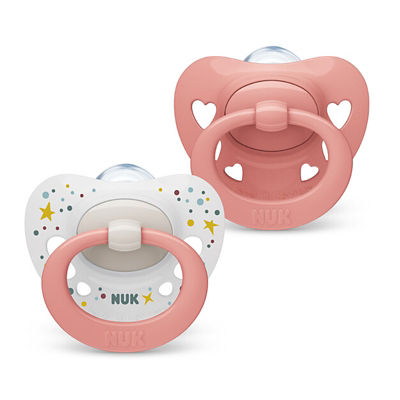 NUK Signature Silicone Soother Pacifier 2pcs/box (6-18M) 14