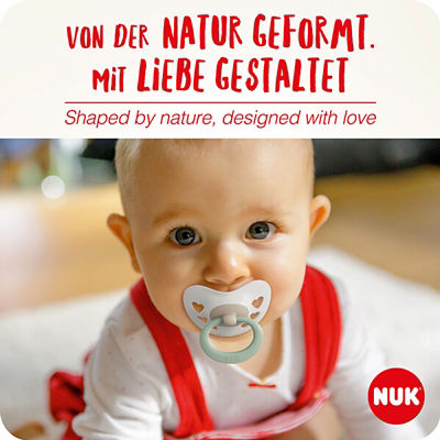 NUK Signature Silicone Soother Pacifier 2pcs/box (6-18M) 6