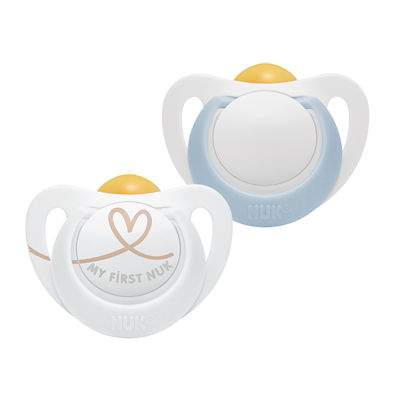 NUK Star Day Latex Soother Pacifier 2pcs/box (0-6M) 1