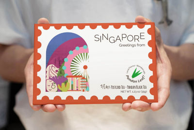 TPlays Tea | Postcard Tea - Post of Singapore 7