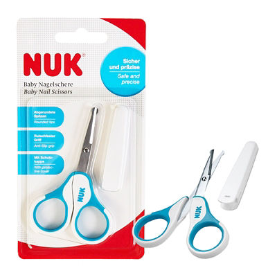 NUK Safety Baby Scissors with Protective Cap 4