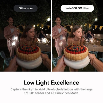 Insta360 Go Ultra Action Camera 9