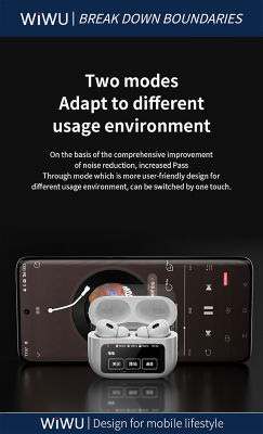 WiWU True Wireless HiFi Stereo Earbuds with Smart Display T22 9