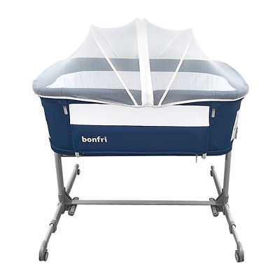 Bonfri S5 Rock & Relax Bassinet + Playpen (With Travel Bag & Mosquito Net) 4