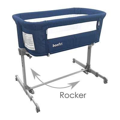 Bonfri S5 Rock & Relax Bassinet + Playpen (With Travel Bag & Mosquito Net) 7