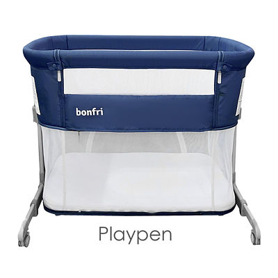 Bonfri S5 Rock & Relax Bassinet + Playpen (With Travel Bag & Mosquito Net) 8