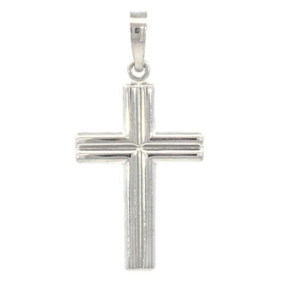 Goldheart Arden Polish Cross Pendant 1