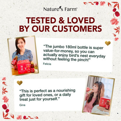 Nature's Farm® Bird's Nest Red Dates White Fungus 8% 180ml x 6s 10