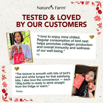 Nature's Farm® Bird's Nest Red Dates White Fungus 8% 180ml x 6s 11