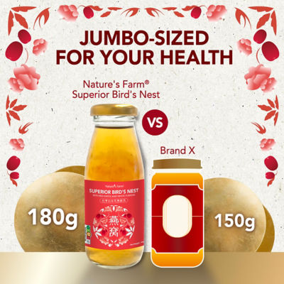 Nature's Farm® Bird's Nest Red Dates White Fungus 8% 180ml x 6s 3