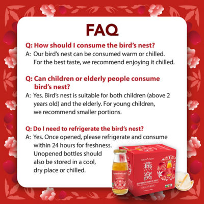 Nature's Farm® Bird's Nest Red Dates White Fungus 8% 180ml x 6s 7