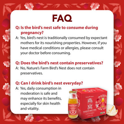 Nature's Farm® Bird's Nest Red Dates White Fungus 8% 180ml x 6s 8