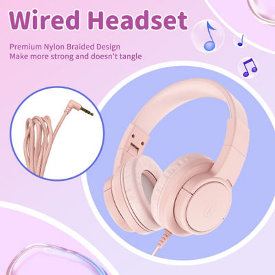 WiWU Wired Headphone Soft Comfortable and Foldable Headset for Kids KTD-01 6