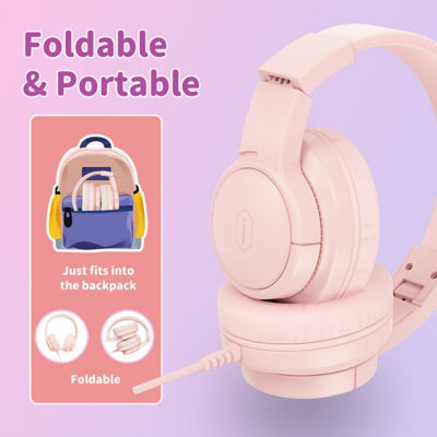 WiWU Wired Headphone Soft Comfortable and Foldable Headset for Kids KTD-01 9