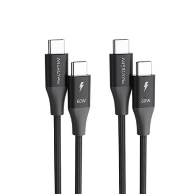 Airbot [Bundle of 2] Airbot CTC60 1M Type-C To Type-C Fast Charging Cable 1