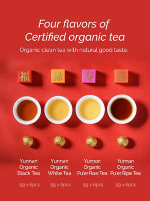 TPlays Tea | Festive Blessings Organic Tea Set 4