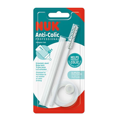 NUK Anti Colic Professional Baby Bottle Adapter Set 3