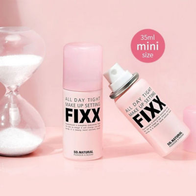 SO.NATURAL [套装]FIXX 妆容定妆喷雾 75ml + FIXX 妆容定妆喷雾 35ml（旅行装） 3