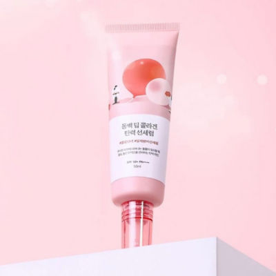 Round Lab [Bundle of 2] Camellia Deep Collagen Firming Sun Serum 50ml 5