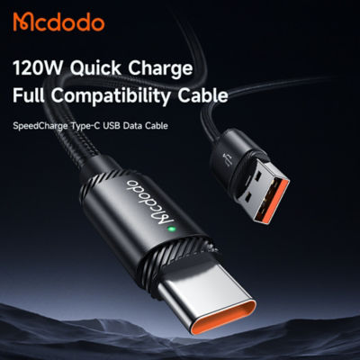 Mcdodo USB-A to USB-C Cable 120W Fast Charging (1.5M) CA-4730 4